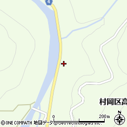 兵庫県美方郡香美町村岡区高津957周辺の地図
