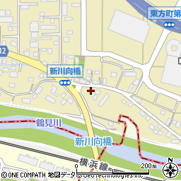 神奈川県横浜市都筑区川向町157周辺の地図