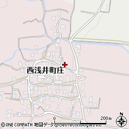 滋賀県長浜市西浅井町庄1985周辺の地図