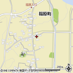 島根県松江市福原町345周辺の地図