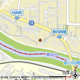 神奈川県横浜市都筑区川向町128周辺の地図