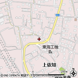 神奈川県厚木市上依知117周辺の地図