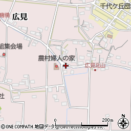 岐阜県関市広見582周辺の地図