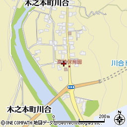 滋賀県長浜市木之本町川合122周辺の地図