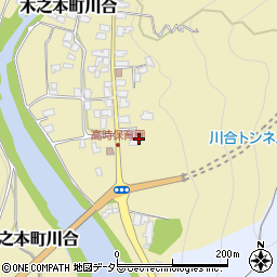 滋賀県長浜市木之本町川合129周辺の地図