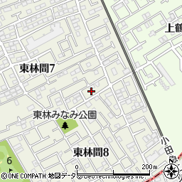 神奈川県相模原市南区東林間7丁目14-6周辺の地図