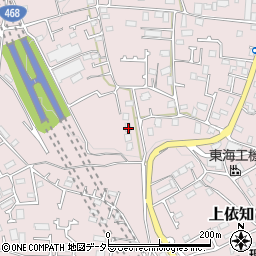 神奈川県厚木市上依知326周辺の地図