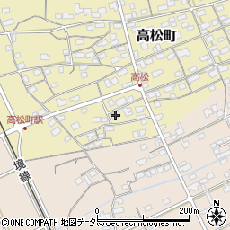 鳥取県境港市高松町397周辺の地図