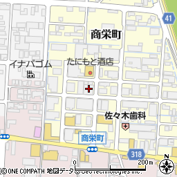 鳥取県鳥取市商栄町203周辺の地図