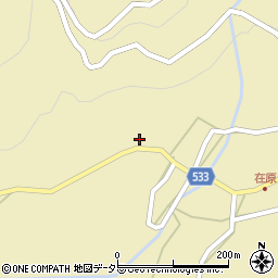 滋賀県高島市マキノ町在原669周辺の地図
