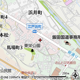 長野県飯田市江戸浜町3681周辺の地図