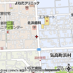 鳥取県鳥取市気高町北浜3丁目70周辺の地図