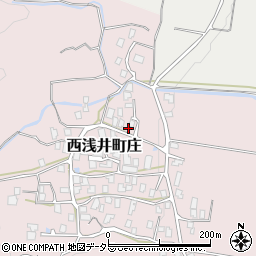 滋賀県長浜市西浅井町庄1341周辺の地図