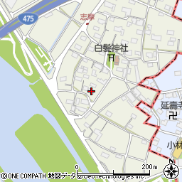 岐阜県美濃市志摩1138周辺の地図
