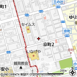 チバコー京町家族寮周辺の地図