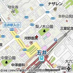 いちはらカフェ周辺の地図