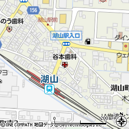 谷本歯科医院周辺の地図
