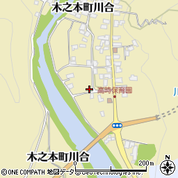 滋賀県長浜市木之本町川合112周辺の地図