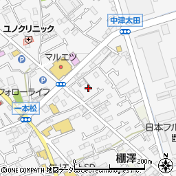 神奈川県愛甲郡愛川町中津3428-1周辺の地図