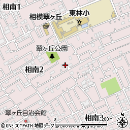 神奈川県相模原市南区相南2丁目9-8周辺の地図
