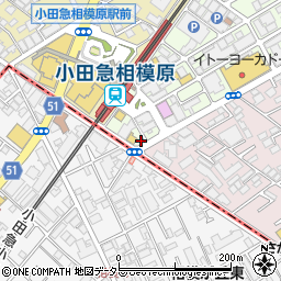 おたからや小田急相模原駅南口店周辺の地図