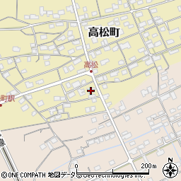 鳥取県境港市高松町407周辺の地図