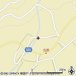 滋賀県高島市マキノ町在原541周辺の地図