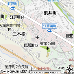 長野県飯田市江戸浜町3662周辺の地図