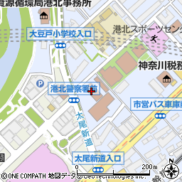 港北警察署 横浜市 警察署 交番 の電話番号 住所 地図 マピオン電話帳