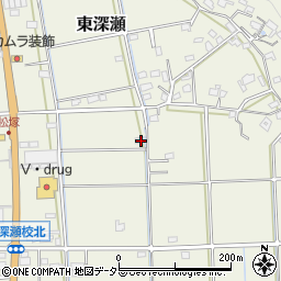 岐阜県山県市東深瀬607周辺の地図