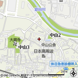 菱興中山マンションＢ周辺の地図