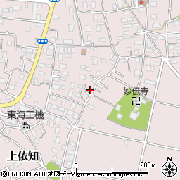 神奈川県厚木市上依知2827周辺の地図