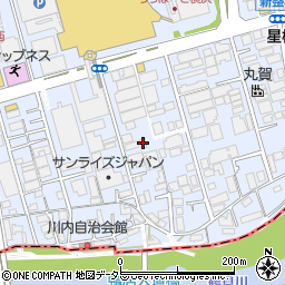 串田荘周辺の地図