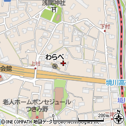 下鶴間328-14"akippa駐車場周辺の地図