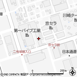 アクティオ川崎営業所周辺の地図