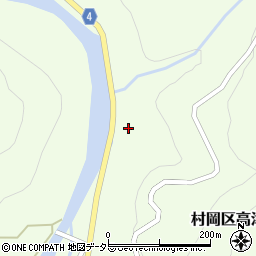 兵庫県美方郡香美町村岡区高津1059周辺の地図