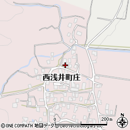 滋賀県長浜市西浅井町庄1343周辺の地図