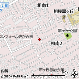 神奈川県相模原市南区相南2丁目25-23周辺の地図