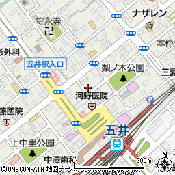 京葉ボクシングジム周辺の地図