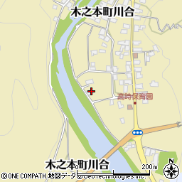 滋賀県長浜市木之本町川合102周辺の地図