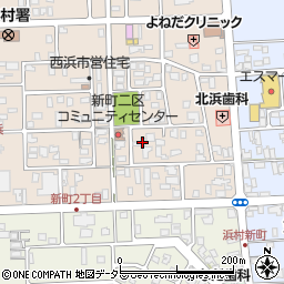鳥取県鳥取市気高町北浜3丁目52周辺の地図