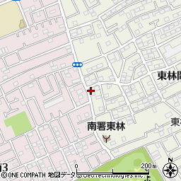 神奈川県相模原市南区東林間7丁目33-13周辺の地図