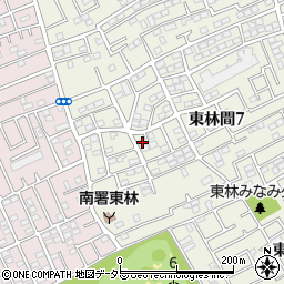 神奈川県相模原市南区東林間7丁目23-9周辺の地図