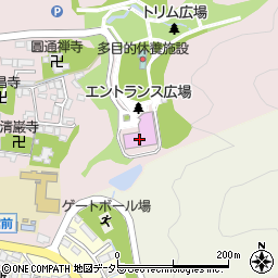 若狭総合公園温水プール周辺の地図