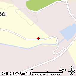 兵庫県豊岡市立石389-1周辺の地図