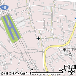 神奈川県厚木市上依知325周辺の地図