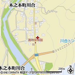 滋賀県長浜市木之本町川合127周辺の地図