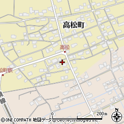 鳥取県境港市高松町489周辺の地図