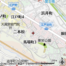 長野県飯田市江戸浜町3645周辺の地図