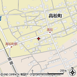 鳥取県境港市高松町380周辺の地図